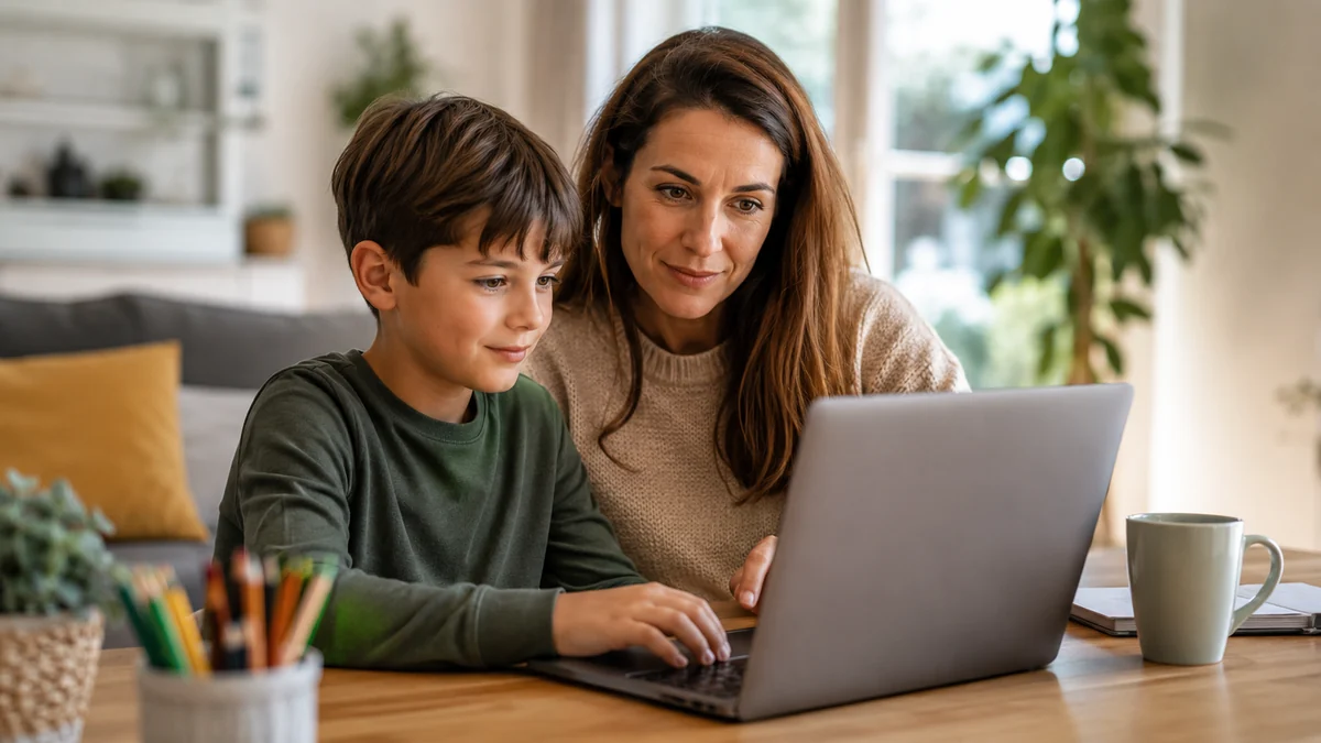 Foto zum Artikel: Kinder sicher im Internet begleiten: Regeln, Tools und Gespräche