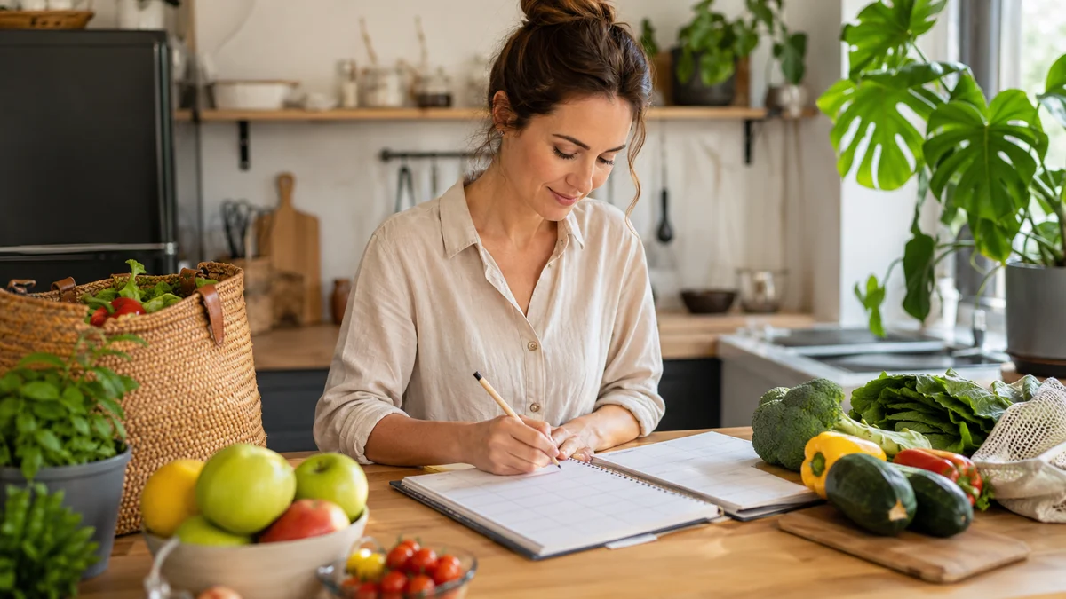 Foto zum Artikel: Wochenplan fürs Essen: Einfacher einkaufen und weniger wegwerfen