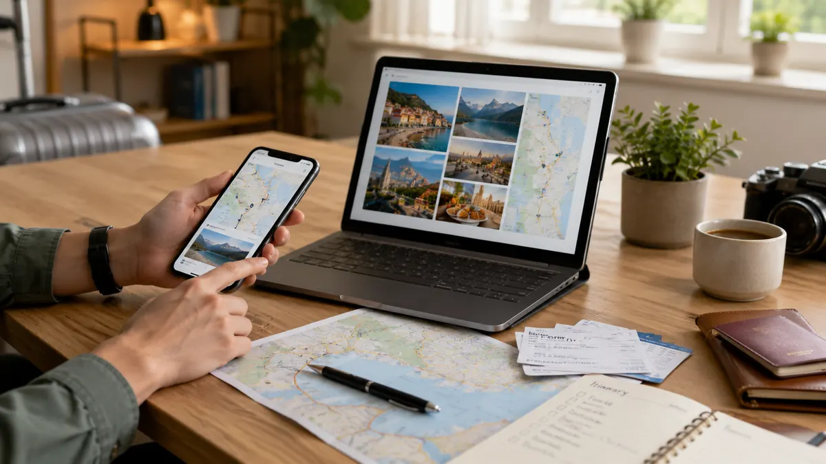 Foto zum Artikel: Reiseplanung mit Apps: Was wirklich hilft und was nur Zeit kostet